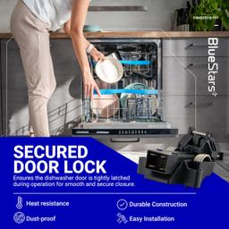 [Lifetime Warranty] 5304525218 Dishwasher Door Latch - Compatible with Electrolux, Kenmore, Frigidaire Dishwasher - Replaces 5304525218, 154543901, 154758101, 154543901, 154722401, 5304527418, AP6783743 thumbnail 2