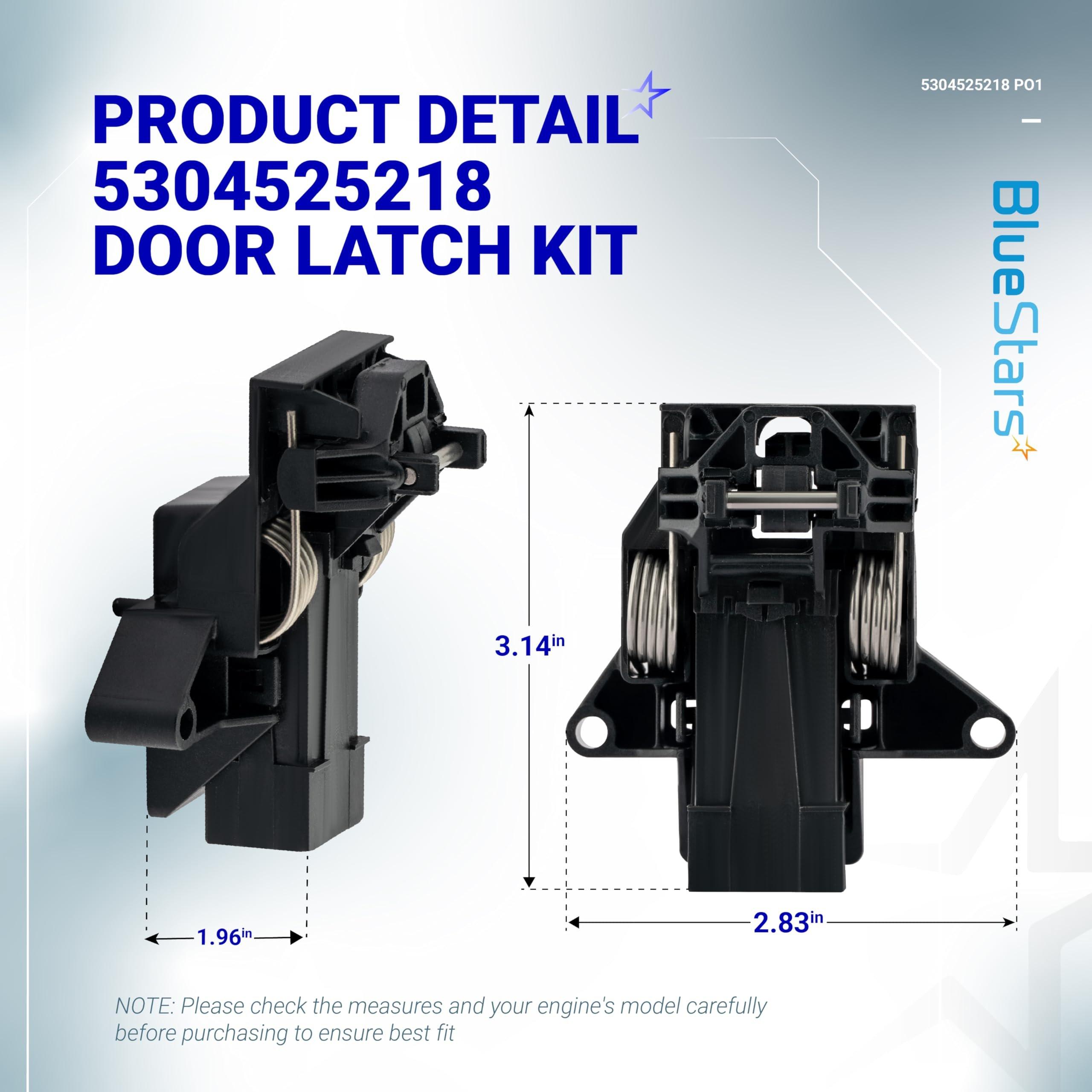[Lifetime Warranty] 5304525218 Dishwasher Door Latch - Compatible with Electrolux, Kenmore, Frigidaire Dishwasher - Replaces 5304525218, 154543901, 154758101, 154543901, 154722401, 5304527418, AP6783743 image 1
