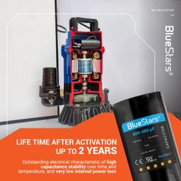 [Lifetime Warranty] 400-480 uF MFD 165 VAC CD60 Universal Round Motor Start Capacitor 50/60 Hz - Replacement for AC Electric Motor thumbnail 7