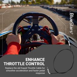 [Lifetime Warranty] 82in Throttle Cable thumbnail 3