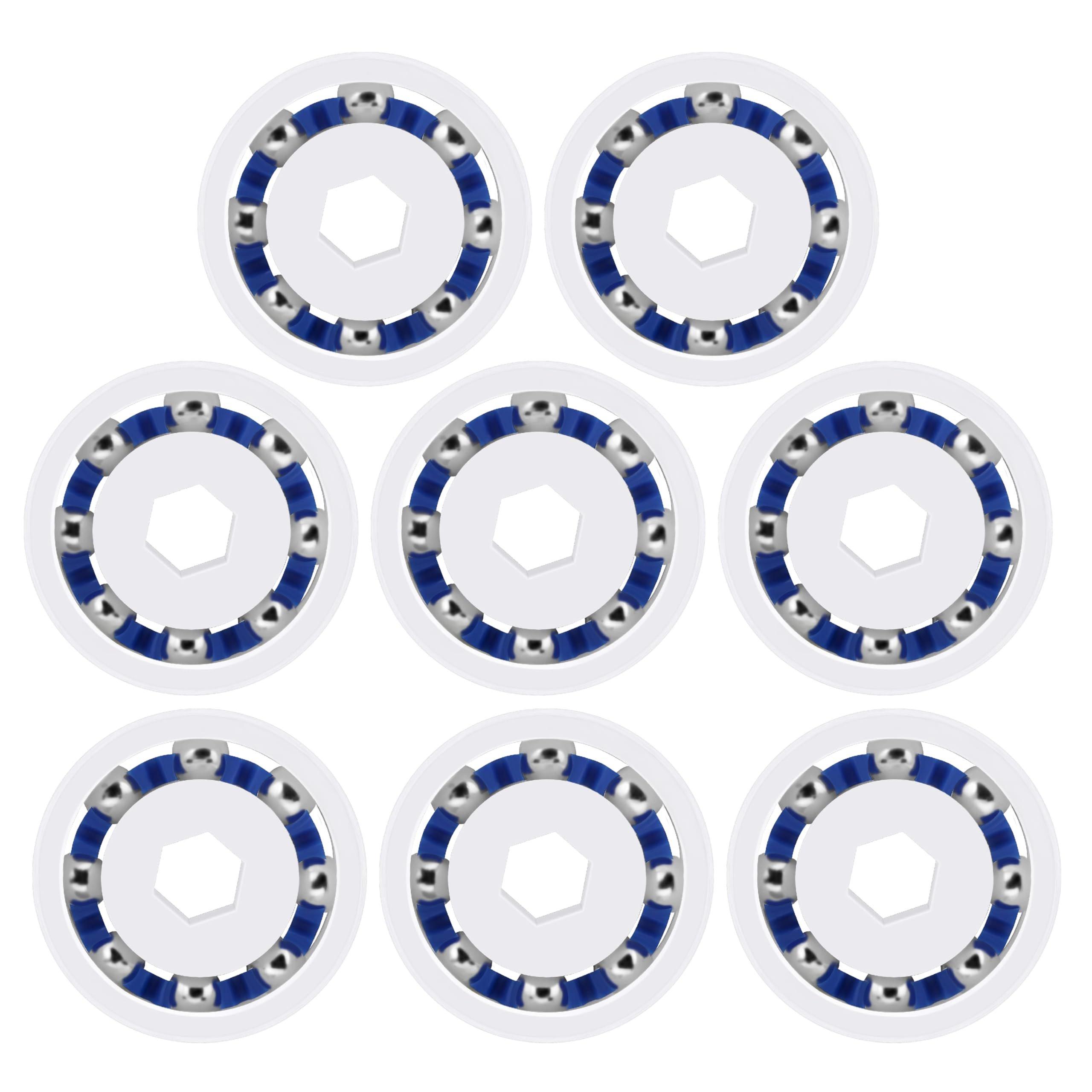 [Lifetime Warranty] 9-100-1108 Pool Cleaner Wheel Ball Bearings Zodiac - Pack of 8 image 0