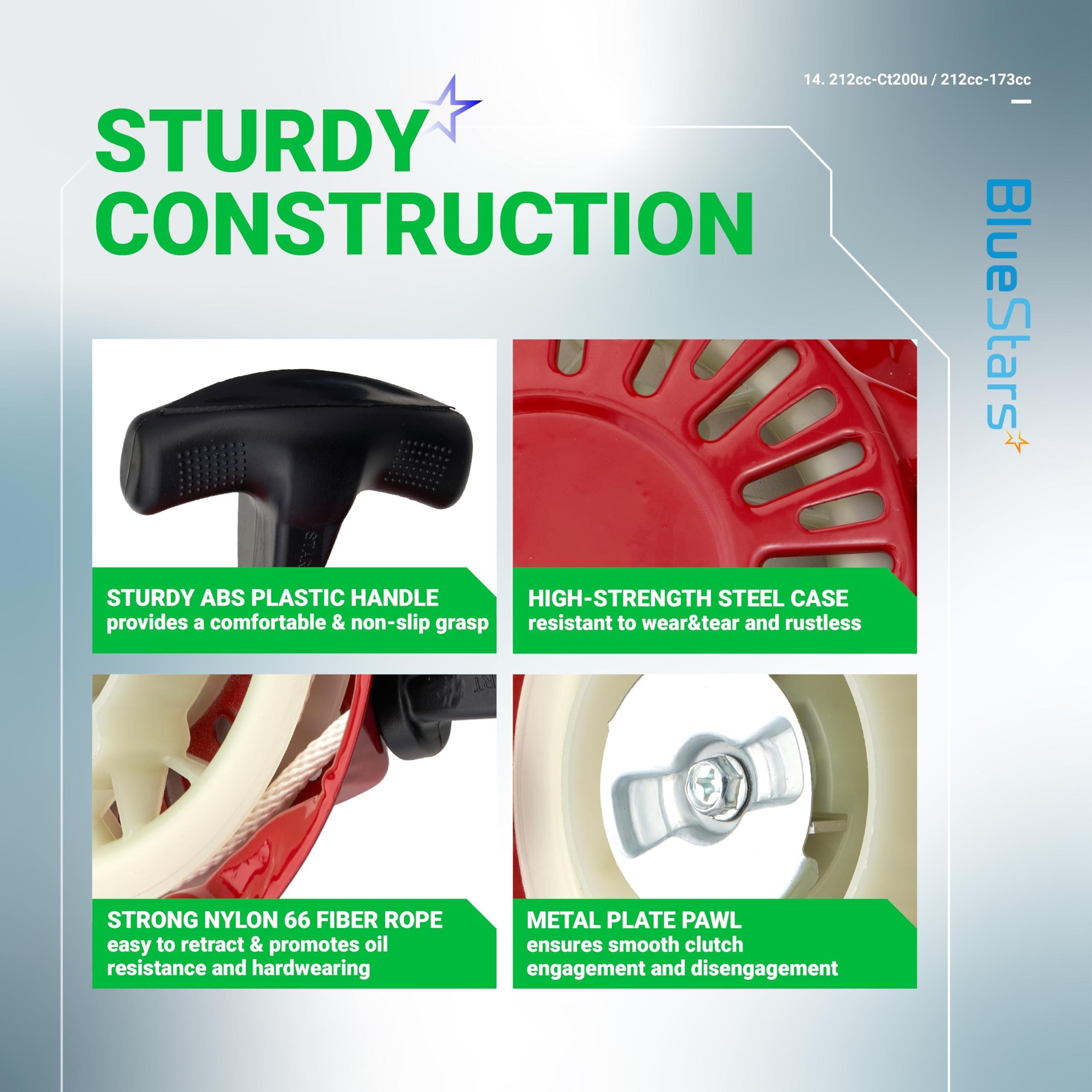 [Lifetime Warranty] 212CC Pull Start Recoil Starter Assembly image 3