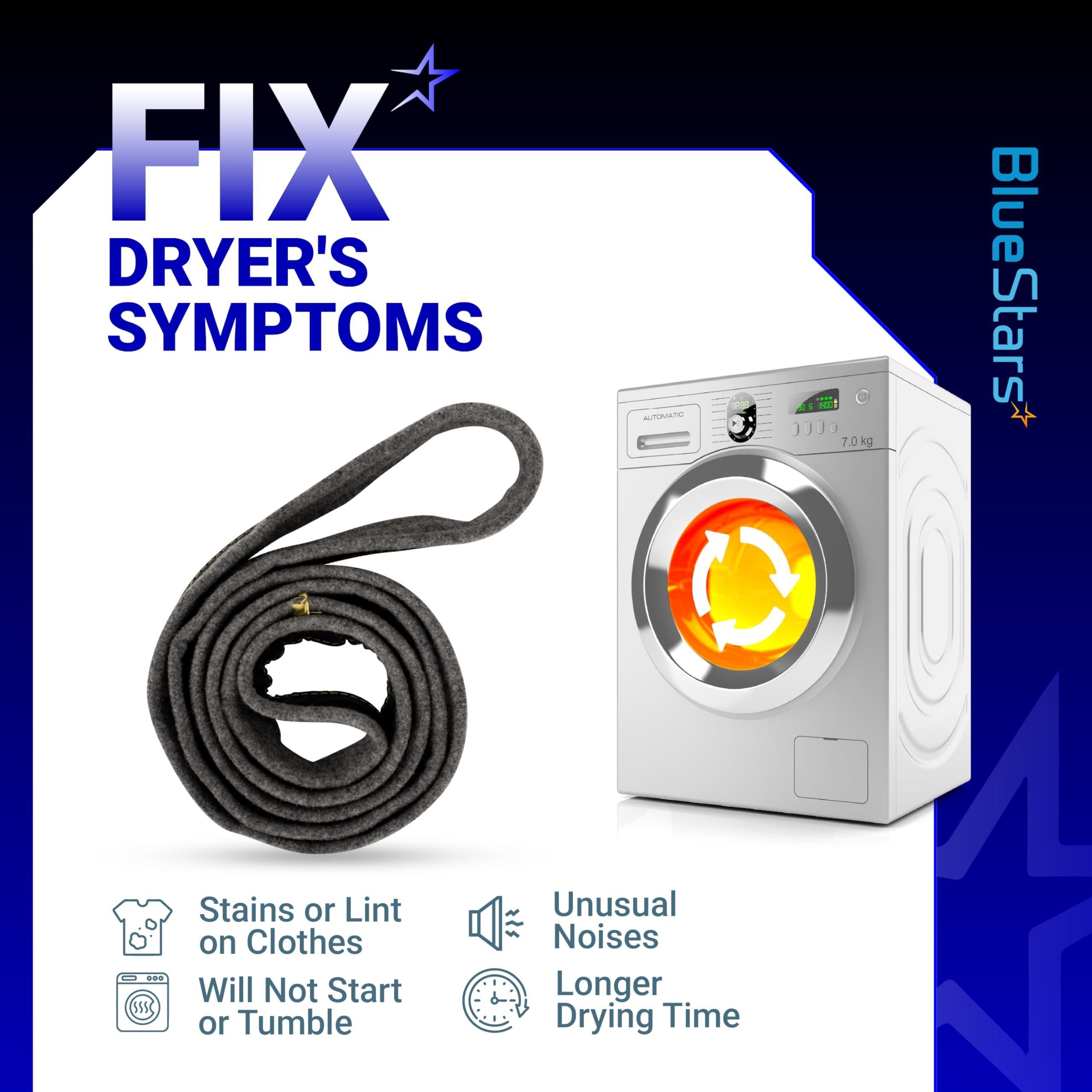 [Lifetime Warranty] DC97-07618A Dryer Drum Felt Seal - Compatible with Samsung DV42H5200EW DV42H5000EW DV45K6500EV DV48H7400EW DV42H5200EP/A3 DV50K8600EV/A3 DV52J8700GP/A2 image 4