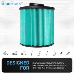 [Lifetime Warranty] DXVC6914 HEPA Cartridge Filter Replacement for DEWALT 6-16 Gallon DeWalt Wet/Dry Vacuum Cleaner DXV06P DXV09P DXV10P DXV10PL DXV10SA DXV12P DXV14P DXV16P thumbnail 2