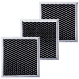 [Lifetime Warranty] 8206230A Microwave Charcoal Filter 5.3" x 5" â€“ Compatible with Whirlpool & Maytag â€“ Replaces 8206230 AP4299744 PS1871363 - Pack of 3 thumbnail 0