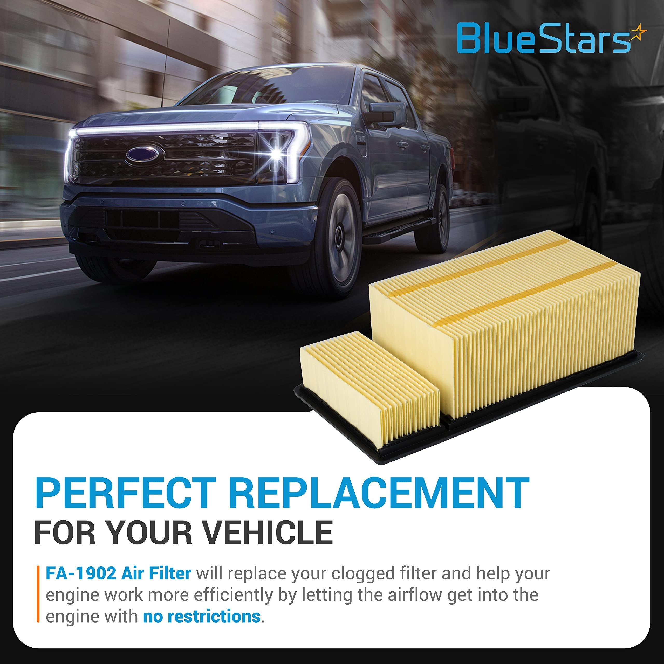 [Lifetime Warranty] FA-1902 Engine Air Filter - Fits Ford F250 F350 F450 F550 Super Duty Powerstroke 6.7L Diesel 2011-2016 - Replaces BC3Z-9601-A FC4Z-9601 image 1