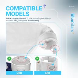 [Lifetime Warranty] Pool Cleaner Zippered Bag K13 K16 thumbnail 5