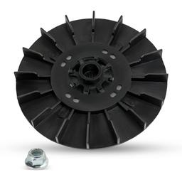 [Lifetime Warranty] WH03X32217 Washer 1/2 HP Motor Pulley & Nut Set - Compatible with GE GTW460AMJ0WW GTW460AMJ2WW GTW460ASJ0WW - Replaces WH07X24182 WH49X25377 4975025 AP7018598 PS16554753 EAP16554753 thumbnail 0