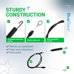 GY21106 GY20156 Clutch Control Cable thumbnail 2