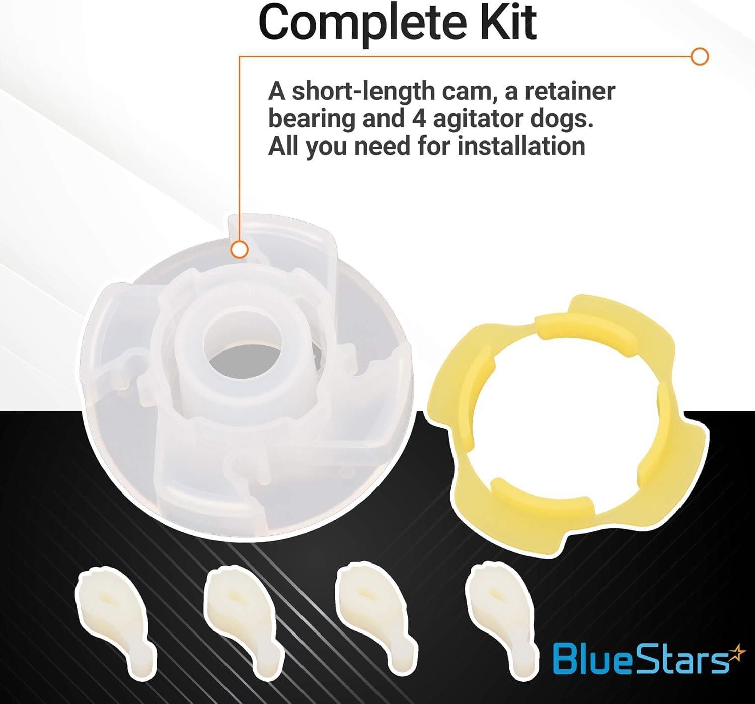 [Lifetime Warranty] 285809 Washer Short Cam Agitator Repair Kit - Compatible with Whirlpool & Maytag Washers - Replaces 3951650 3951682 AP3094543 PS334648 - Pack of 2 image 3