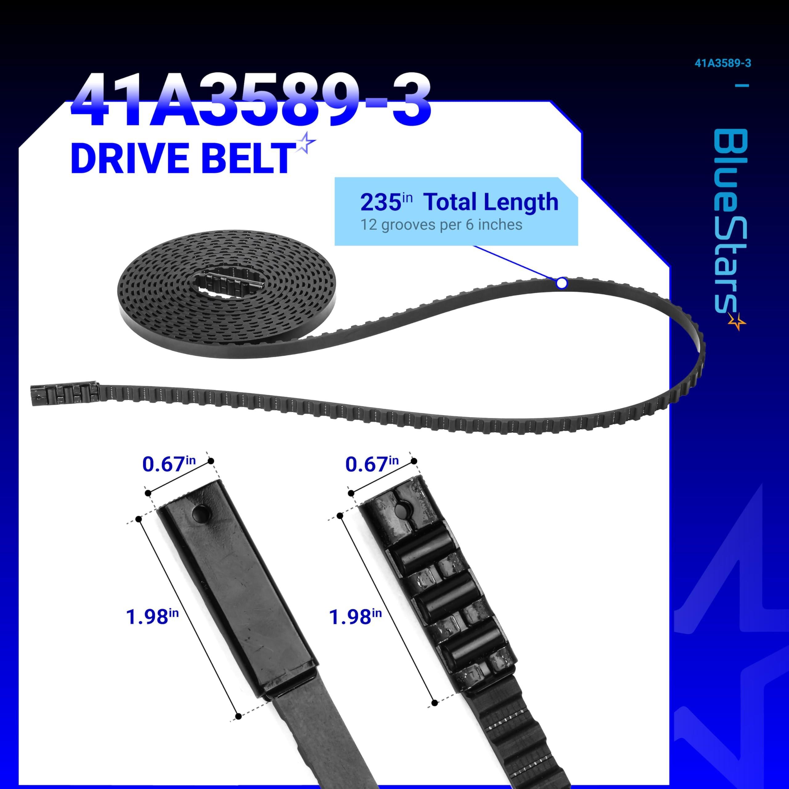 [Lifetime Warranty] 41A3589-3 41A3589-12 Garage Door Opener Belt 235" for 7ft Doors - Compatible with Liftmaster & Chamberlain Models HD600 WD952KD WD822KS 2280 2500 2580 3280 3500 3580 image 2