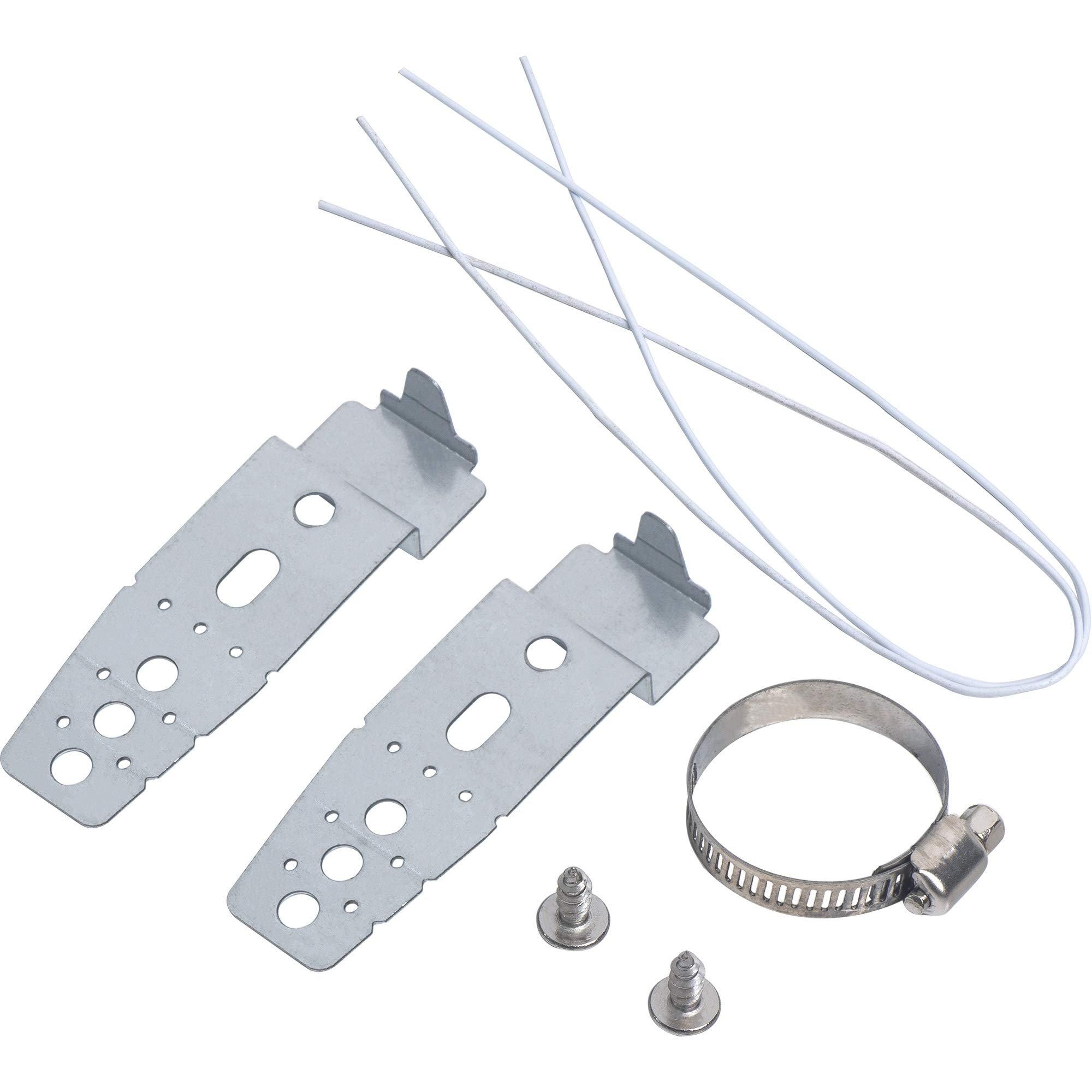 [Lifetime Warranty] 5001DD4001A Dishwasher Mounting Brackets Kit - Compatible with LG Dishwashers Top & Side Mounting - Replaces PS3525525 AH3525525 AP4438292 1266844 image 0