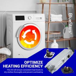 [Lifetime Warranty] DC97-14486A Dryer Heating Element Kit For DV42H5000EW/A3 DV45H7000EW/A2 DV40J3000EW/A2 DVE50R5400V/A3 DVE50R5200W/A3 DVE50M7450W/A3 DV42H5200EP/A3 DV42H5200EW/A3 DV48H7400EW/A2 thumbnail 1