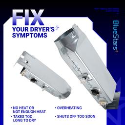 [Lifetime Warranty] DC97-14486A Dryer Heating Element Kit For DV42H5000EW/A3 DV45H7000EW/A2 DV40J3000EW/A2 DVE50R5400V/A3 DVE50R5200W/A3 DVE50M7450W/A3 DV42H5200EP/A3 DV42H5200EW/A3 DV48H7400EW/A2 thumbnail 5