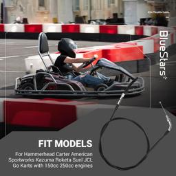 [Lifetime Warranty] 82in Throttle Cable thumbnail 4