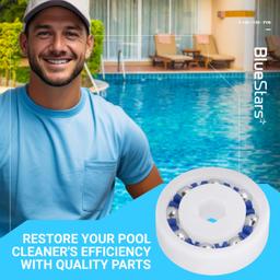 [Lifetime Warranty] 9-100-1108 Pool Cleaner Wheel Ball Bearings Zodiac - Pack of 8 thumbnail 6