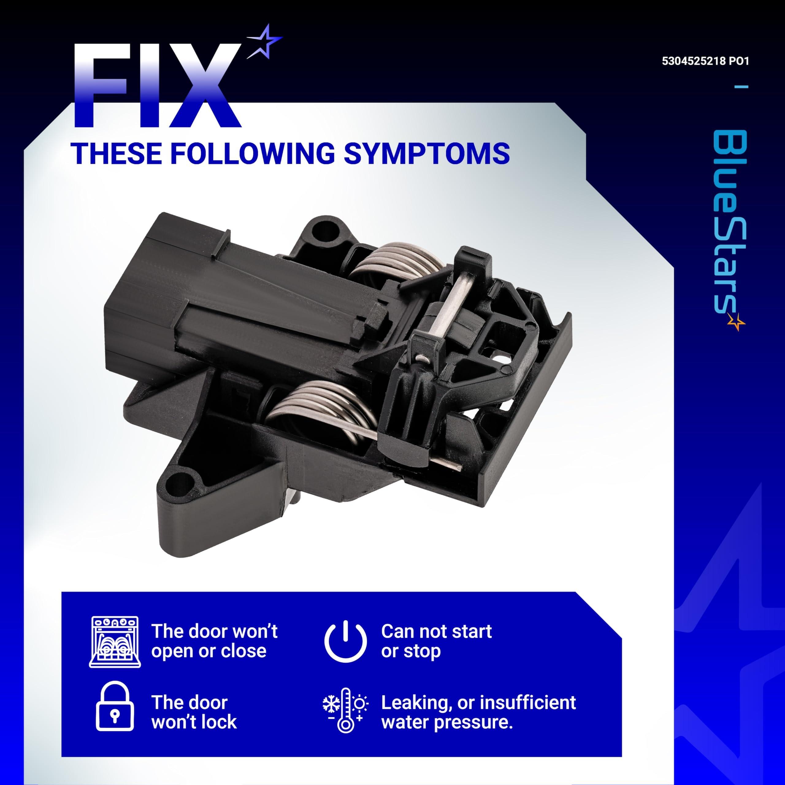 [Lifetime Warranty] 5304525218 Dishwasher Door Latch - Compatible with Electrolux, Kenmore, Frigidaire Dishwasher - Replaces 5304525218, 154543901, 154758101, 154543901, 154722401, 5304527418, AP6783743 image 5