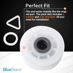 [Lifetime Warranty] 279640 Dryer Idler Pulley Replacement - Compatible with Whirlpool & Kenmore Dryers - Replaces 3388672 697692 AP3094197 W10468057 - Pack of 2 thumbnail 5