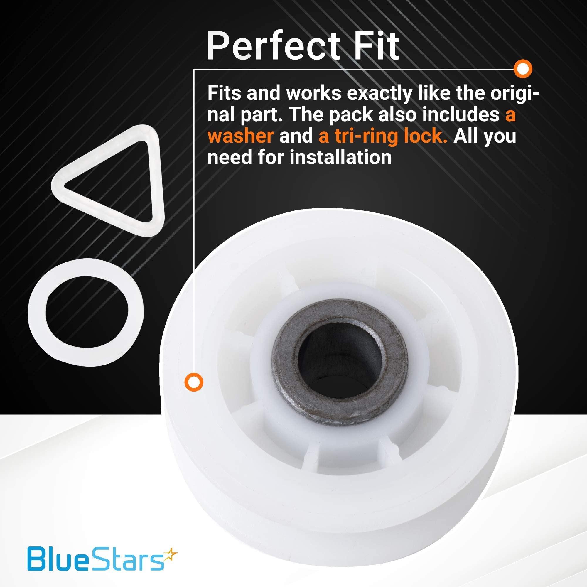 [Lifetime Warranty] 279640 Dryer Idler Pulley Replacement - Compatible with Whirlpool & Kenmore Dryers - Replaces 3388672 697692 AP3094197 W10468057 - Pack of 2 image 5