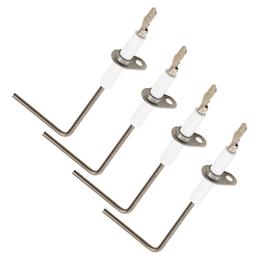 BlueStars 4 Packs 62-23543-01 Furnace Flame Sensor Replacement Part - Compatible with Rheem, Ruud, WeatherKing, Thermal Zone, DuroGuard Furnace - Replace 62-23543-02 62-23543-03 62-23543-04 thumbnail 0