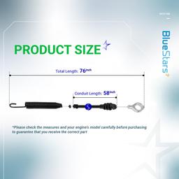 GY21106 GY20156 Clutch Control Cable thumbnail 1