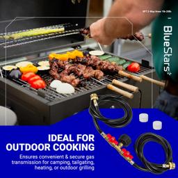 [Lifetime Warranty] 5FT 2-Way Propane Hose Adapter 1lb to 20lb thumbnail 7