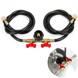[Lifetime Warranty] 5FT 2-Way Propane Hose Adapter 1lb to 20lb thumbnail 0