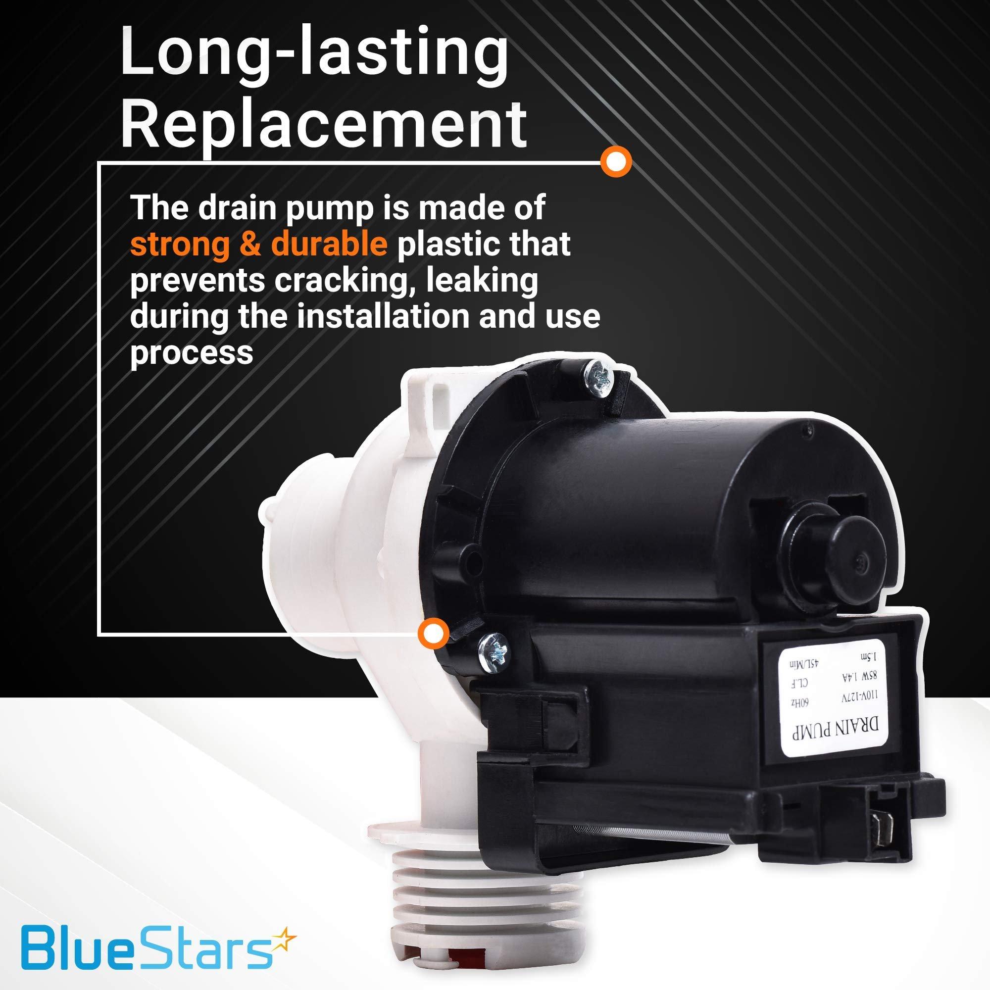 [Lifetime Warranty] 137221600 Washer Drain Pump Replacement - Compatible with Kenmore Frigidaire Washers - Replaces 137108100 137151800 131724000 134051200 134740500 PS7783938 AP5684706 image 4