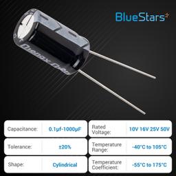 [Lifetime Warranty] 24-Value Aluminum Electrolytic Capacitor 630 pcs thumbnail 2