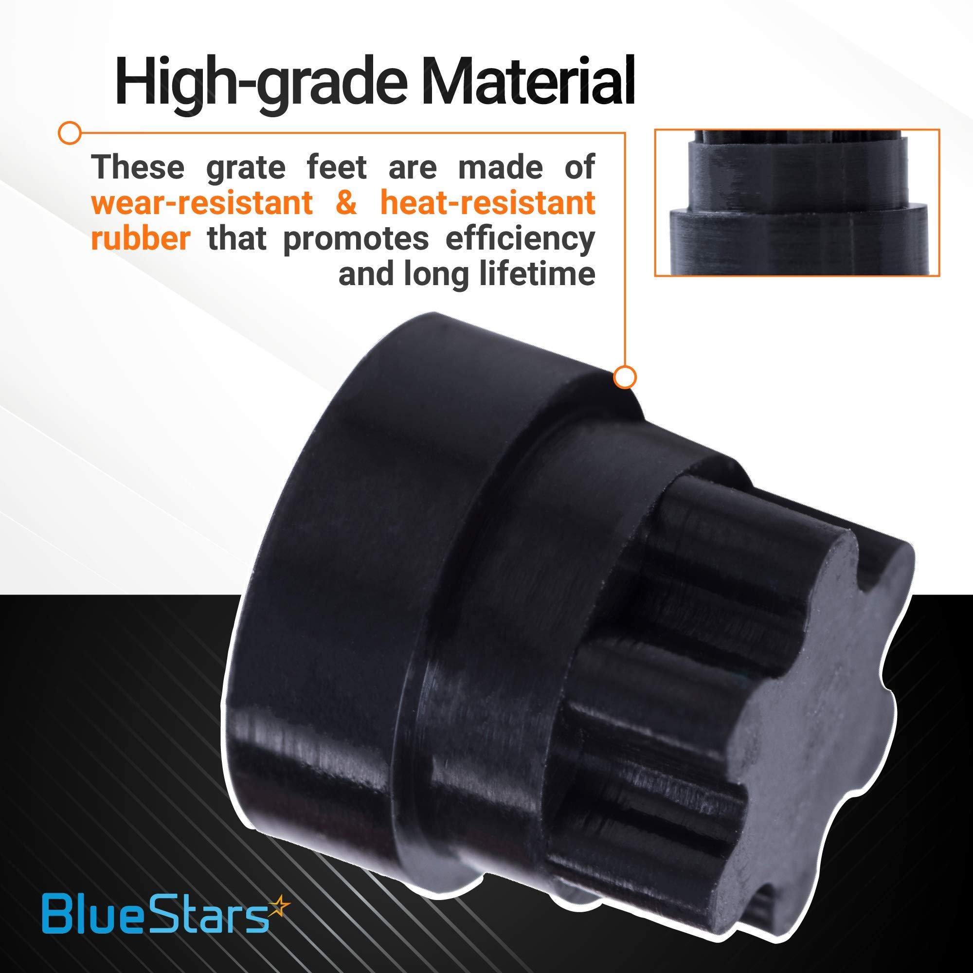 [Lifetime Warranty] 00618112 00637940 Rubber Grate Feet Replacement - Compatible with Thermador & Bosch Range Cooktop - Replaces 1999626 617174 618112 PS3478553 - Pack of 20 image 3