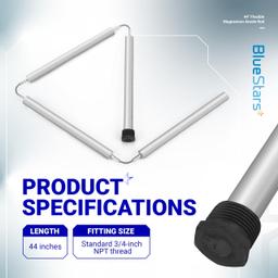 [Lifetime Warranty] 44" Water Heater Magnesium Anode Rod Replacement Kit thumbnail 1