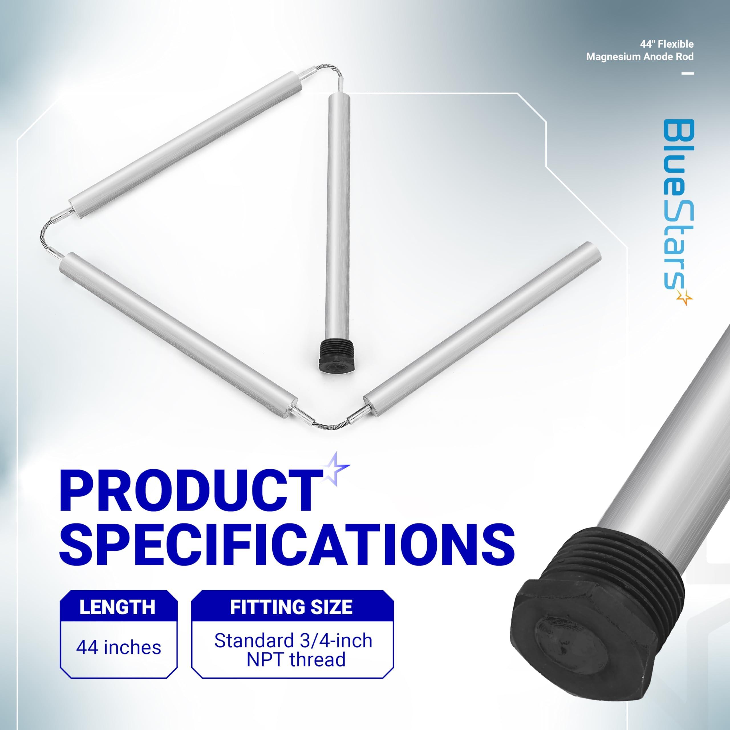 [Lifetime Warranty] 44" Water Heater Magnesium Anode Rod Replacement Kit image 1