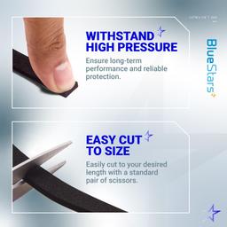 [Lifetime Warranty] Adhesive Door & Window Foam Tape 1/2"W x 1/8" T 26ft thumbnail 4