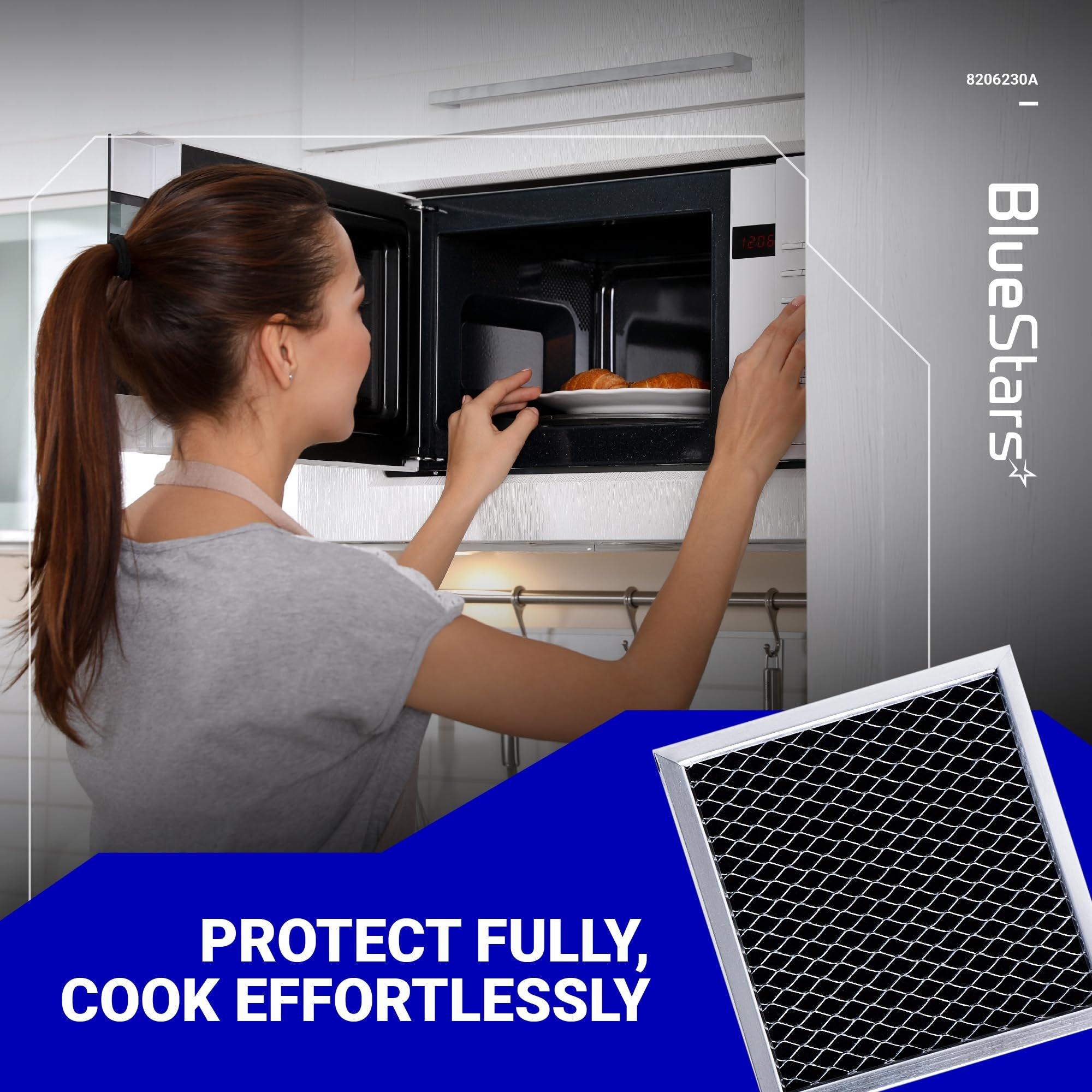 [Lifetime Warranty] 8206230A Microwave Charcoal Filter 5.3" x 5" â€“ Compatible with Whirlpool & Maytag â€“ Replaces 8206230 AP4299744 PS1871363 - Pack of 3 image 6