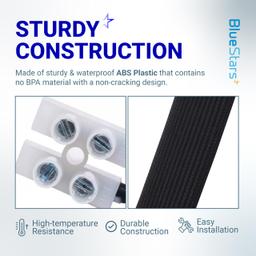 [Lifetime Warranty] W10402110 Dishwasher Fuse Kit - Fit Whirlpool Kenmore KitchenAid Dishwashers - Replaces W10195528 W10402110VP PS4704481 AP5645909 - with Protective Sleeve & Foil & Zip Ties thumbnail 3