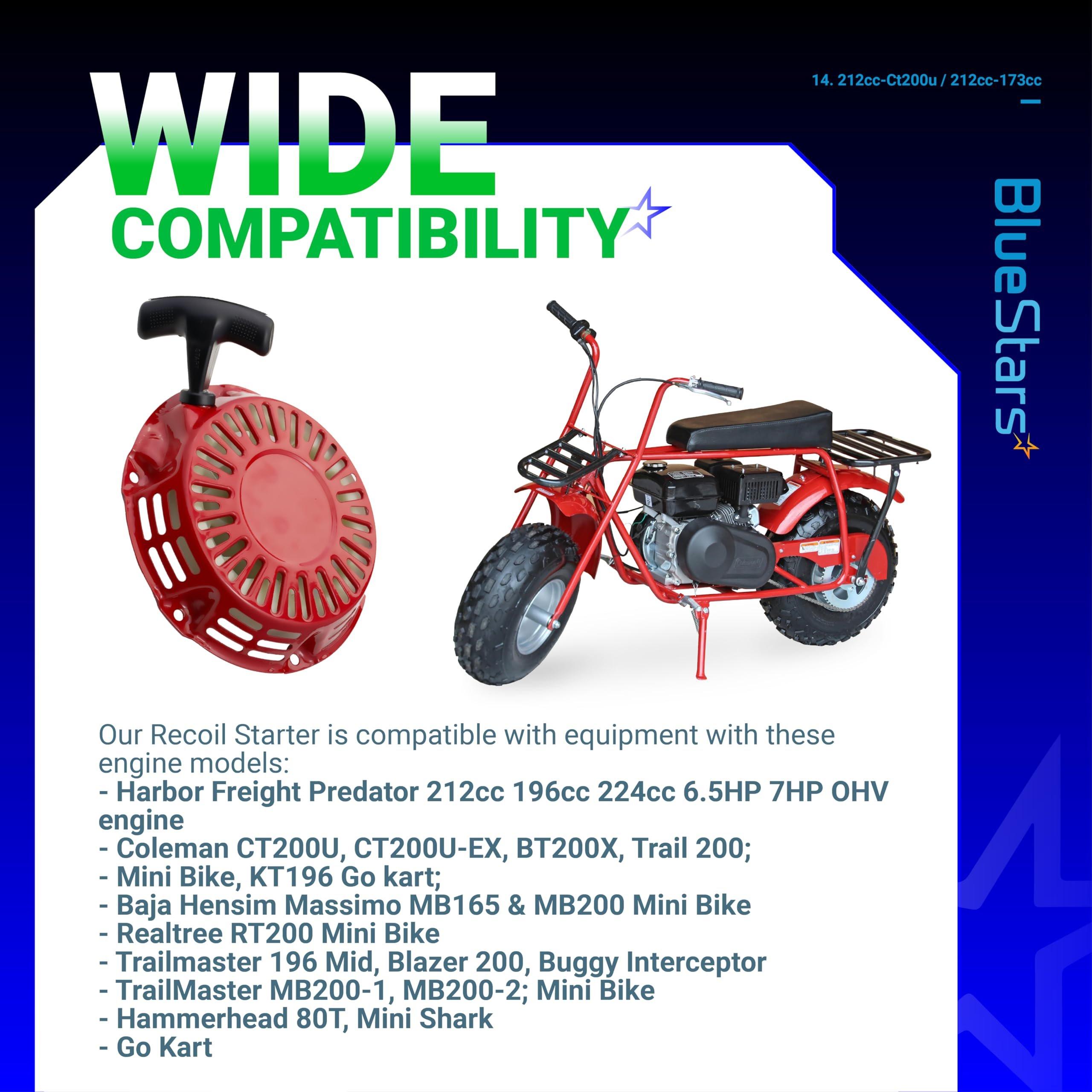 [Lifetime Warranty] 212CC Pull Start Recoil Starter Assembly image 4