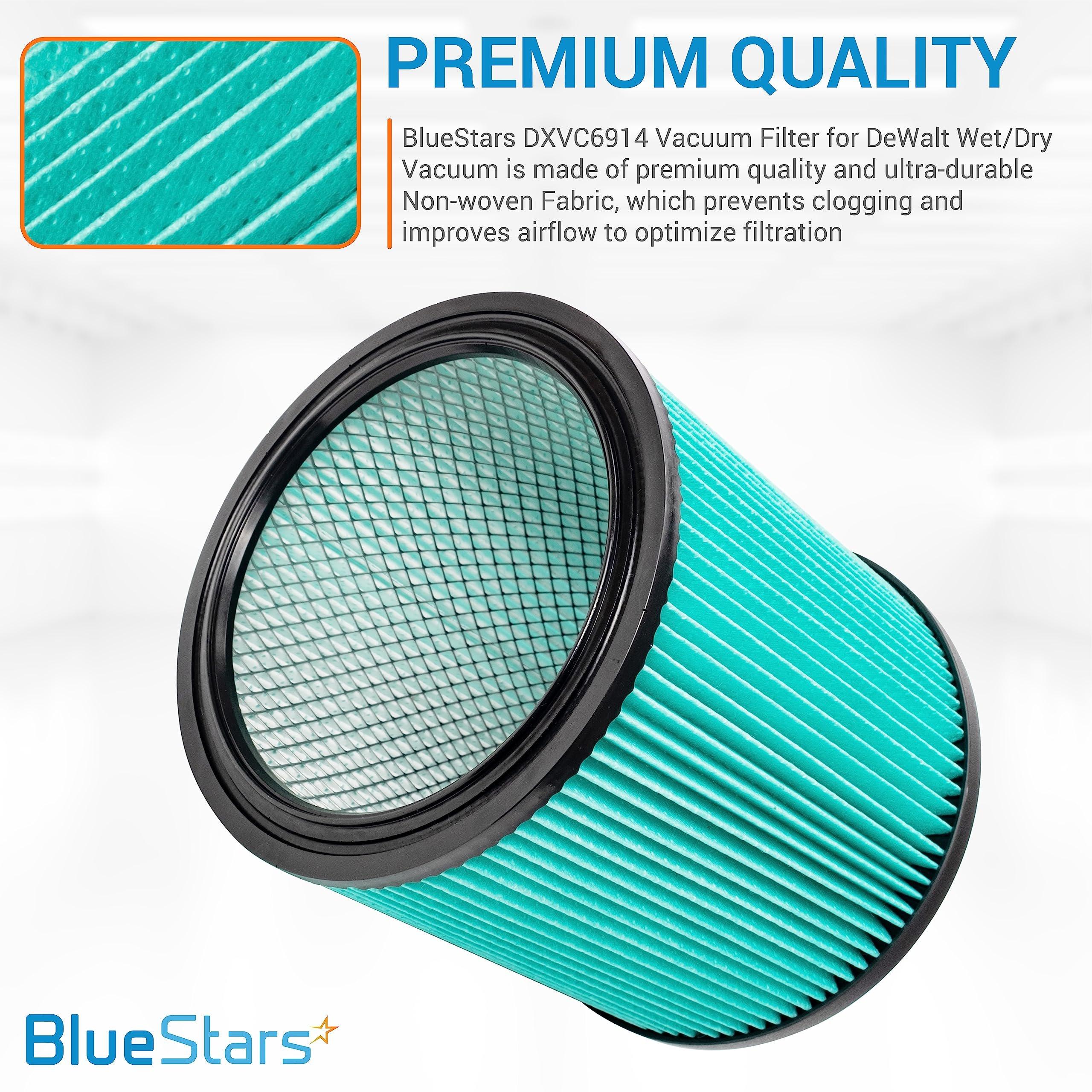 [Lifetime Warranty] DXVC6914 HEPA Cartridge Filter Replacement for DEWALT 6-16 Gallon DeWalt Wet/Dry Vacuum Cleaner DXV06P DXV09P DXV10P DXV10PL DXV10SA DXV12P DXV14P DXV16P image 4
