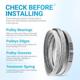 47846 Drive Belt Replacement | 5/8" x 114â€ thumbnail 6