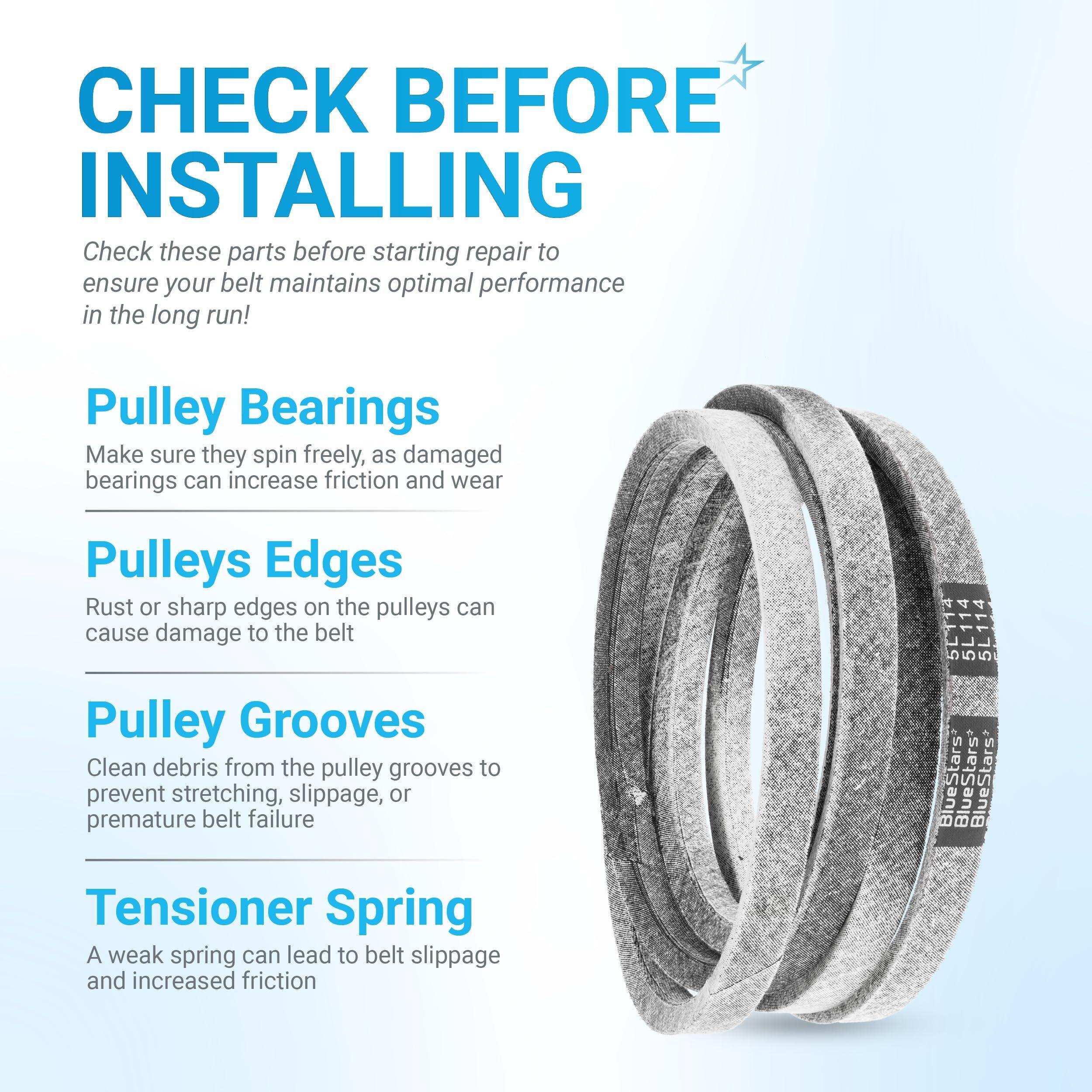 47846 Drive Belt Replacement | 5/8" x 114â€ image 6