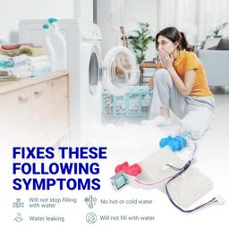 W10683603 Washer Water Inlet Valve - For Whirlpool Crosley Maytag Inglis Roper Washer thumbnail 5