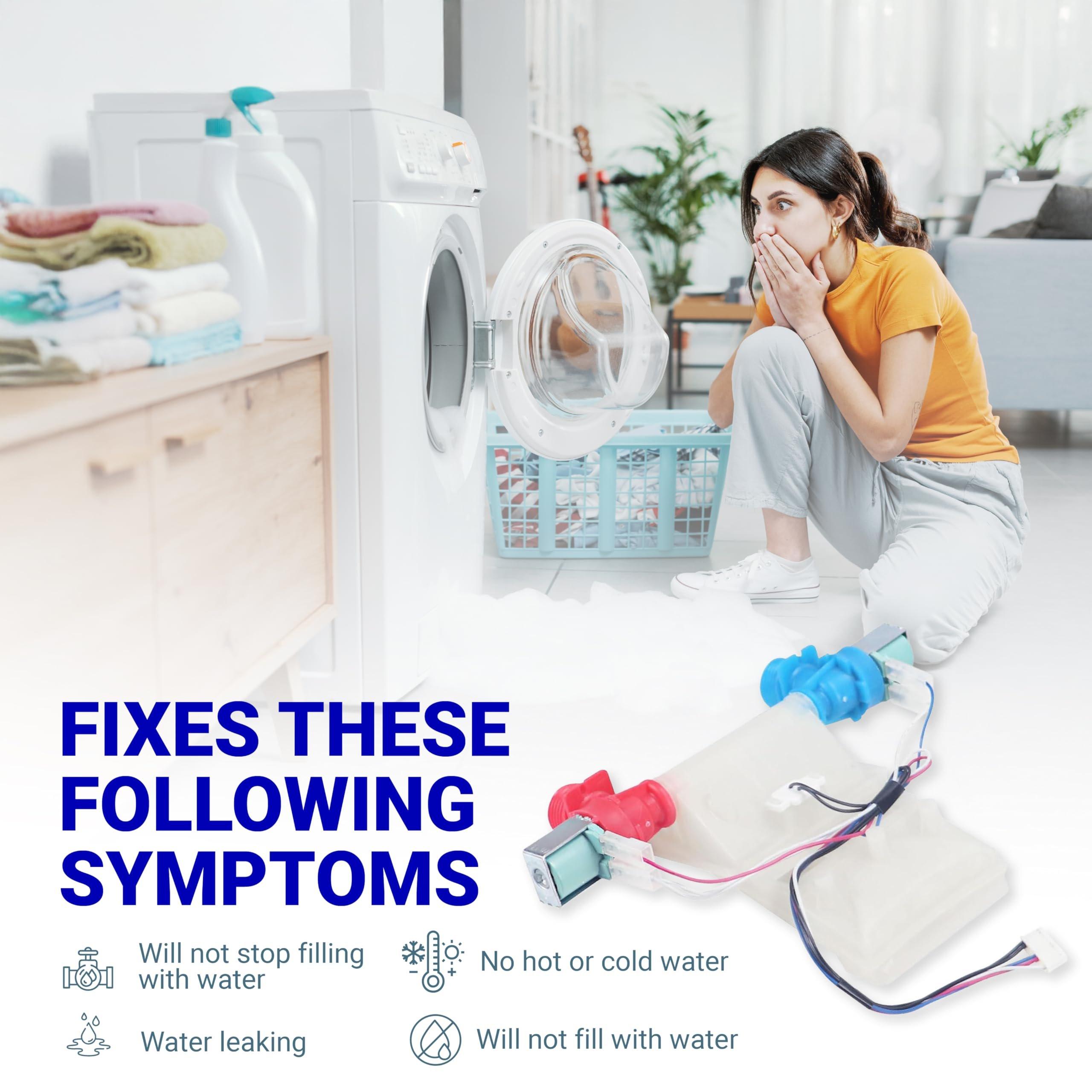 W10683603 Washer Water Inlet Valve - For Whirlpool Crosley Maytag Inglis Roper Washer image 5