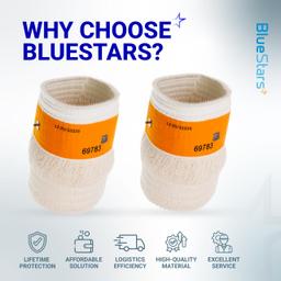 BlueStars 32225 Wick - Fit for Kero World KW-24C DuraHeat DH-2300 Dyna-GLO CV-2300&RMC-95C Envirotemp CV-2300 Keroheat CV-2300 Kerosene Heater Replacement Wicks White (Pack of 2) thumbnail 8