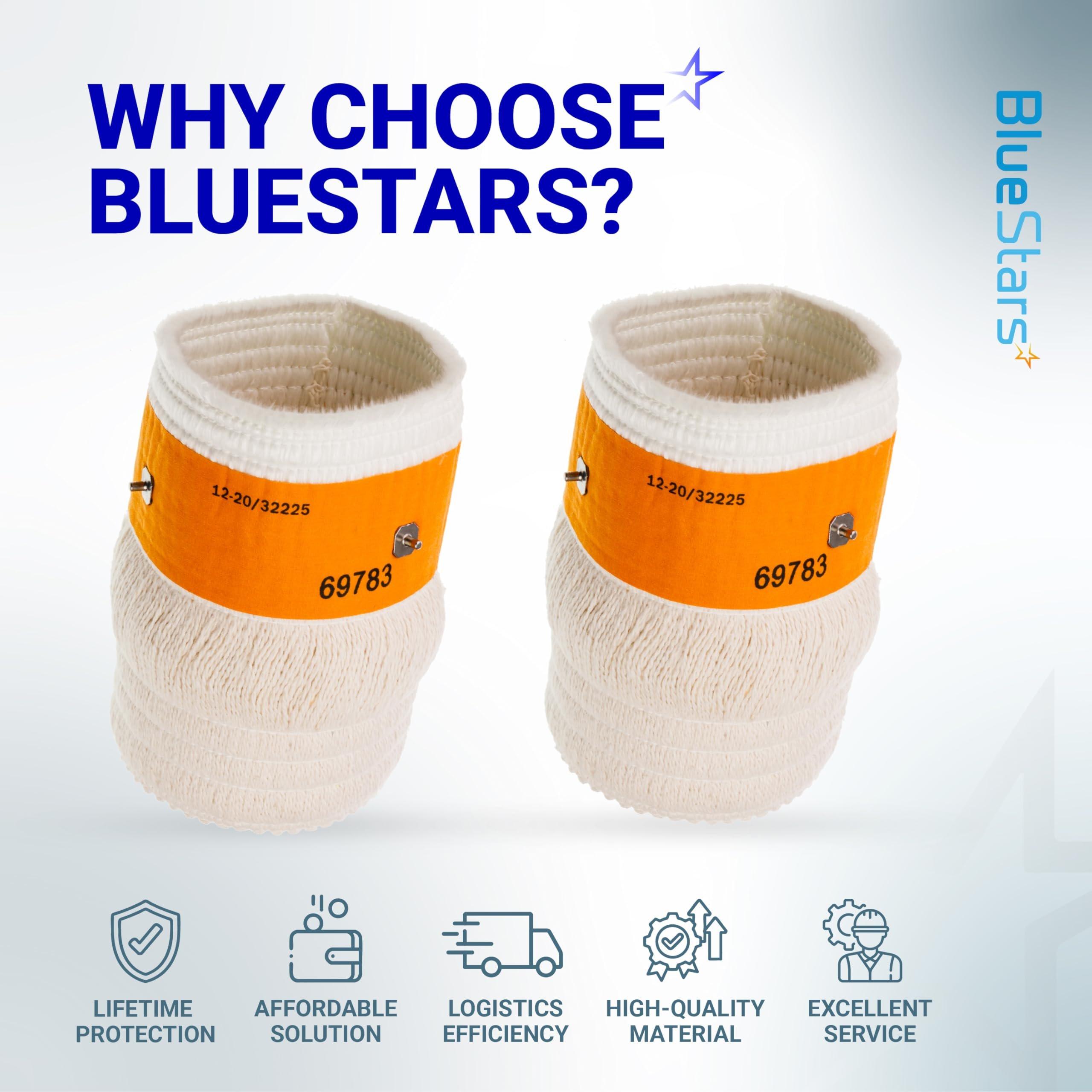 BlueStars 32225 Wick - Fit for Kero World KW-24C DuraHeat DH-2300 Dyna-GLO CV-2300&RMC-95C Envirotemp CV-2300 Keroheat CV-2300 Kerosene Heater Replacement Wicks White (Pack of 2) image 8