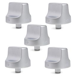 [Lifetime Warranty] W11239985 W10850015 Stove Knob Replacement - Compatible with Whirlpool WFG550S0HZ0, WFG550S0LV1, WFG525S0HV1, WFG535S0JV0, WFG550S0HV0, WFG525S0JZ0, WFG550S0HV3 - Replaces W11032553 4845290 thumbnail 0