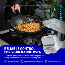 [Lifetime Warranty] W11239985 W10850015 Stove Knob Replacement - Compatible with Whirlpool WFG550S0HZ0, WFG550S0LV1, WFG525S0HV1, WFG535S0JV0, WFG550S0HV0, WFG525S0JZ0, WFG550S0HV3 - Replaces W11032553 4845290 thumbnail 2