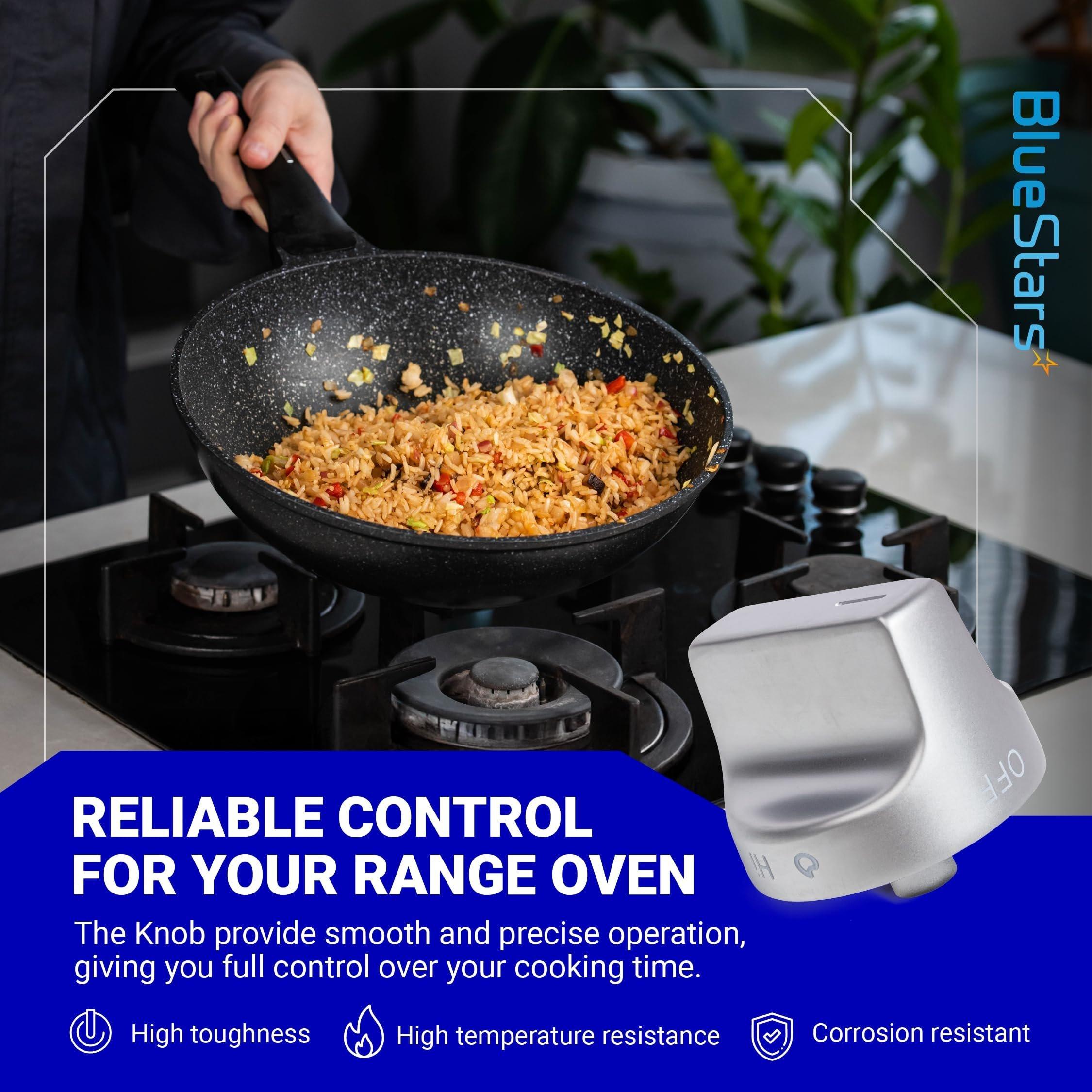 [Lifetime Warranty] W11239985 W10850015 Stove Knob Replacement - Compatible with Whirlpool WFG550S0HZ0, WFG550S0LV1, WFG525S0HV1, WFG535S0JV0, WFG550S0HV0, WFG525S0JZ0, WFG550S0HV3 - Replaces W11032553 4845290 image 2