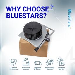 [Lifetime Warranty] S97015157 Bathroom Exhaust Fan Motor Assembly - 8"× 8-1/4" Housing - Compatible with Broan NuTone - Motor Replacement 110 CFM/ 4 Sones thumbnail 8