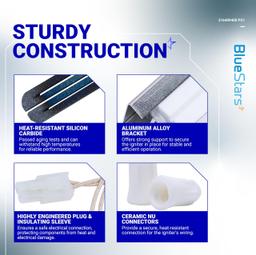 [Lifetime Warranty] 316489400 Range Oven Igniter for Frigidaire Kenmore Electrolux Crosley Range Oven - Replaces 316428500 316428501 5304462661 7316489400 1197384 AP3963540 PS1528534 EAP1528534 and more thumbnail 4