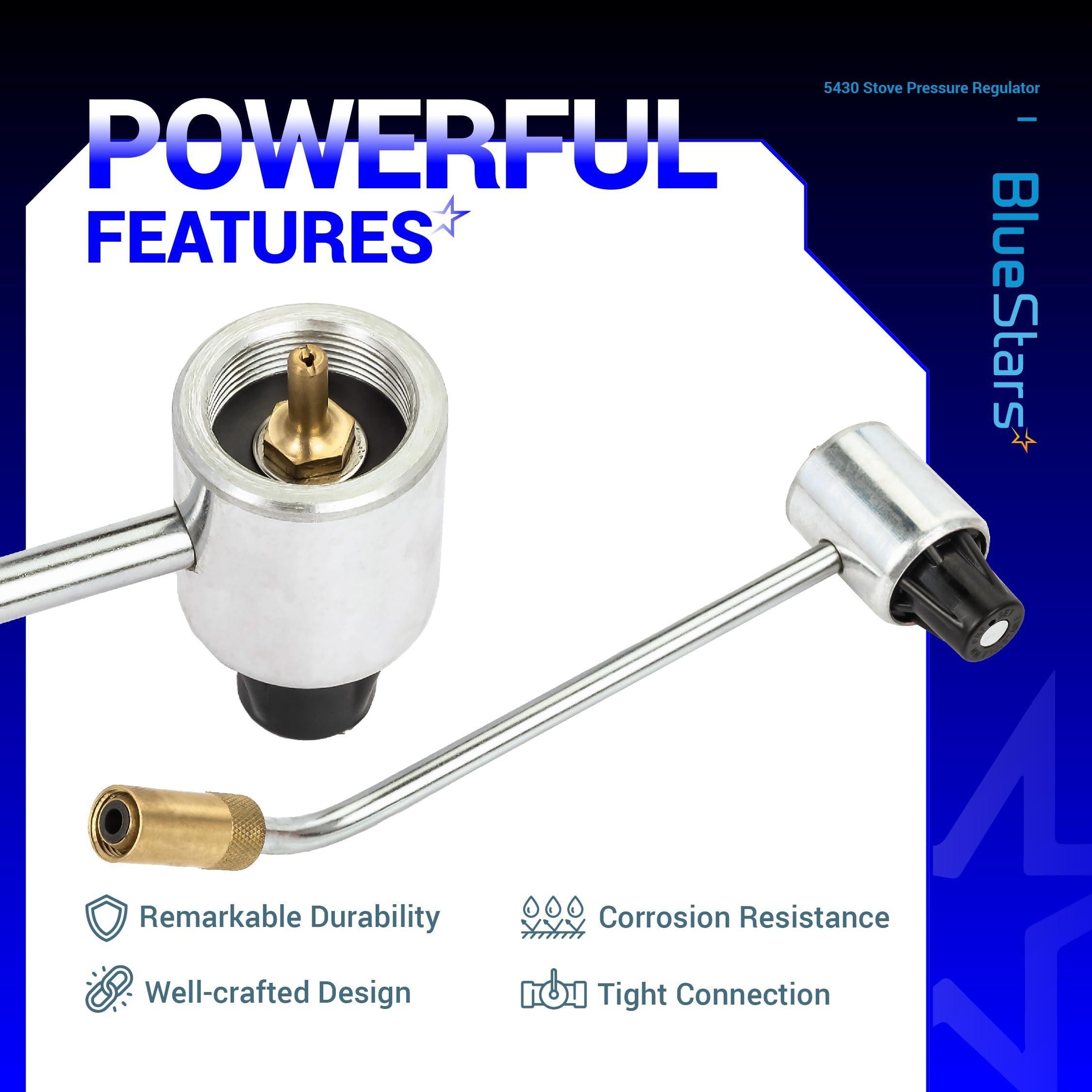 [Lifetime Warranty] 5430 Gas Stove Pressure Regulator Replacement for Coleman Propane Stoves Grills, Fold N Go Stove Accessories - Maintains Stable LP Gas Flow, NOT Compatible with Roadtrip LXE Grills image 6