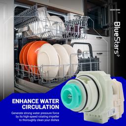 [Lifetime Warranty] 5304519906 Dishwasher Pump and Motor Assembly - Compatible with Frigidaire, IKEA, White-Westinghouse Dishwashers - Replaces AP6840161 PS12712308 EAP12712308 thumbnail 1